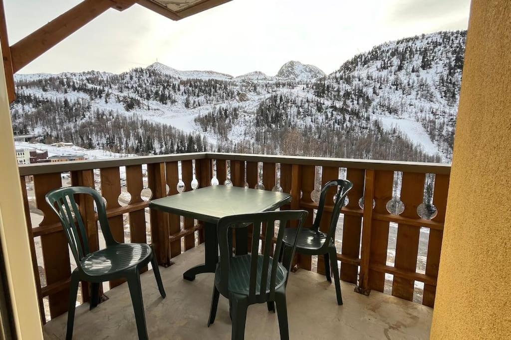 Refuge Des Vues Alpines Isola 2000 Apartment Ngoại thất bức ảnh
